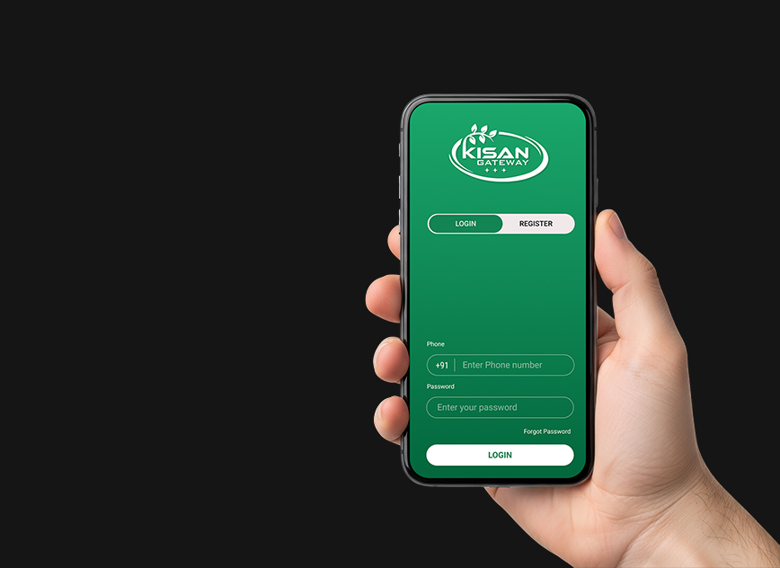 Kisan Gateway Farmer App Design — Axissquare